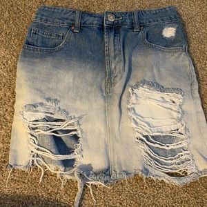 Jean Skirt